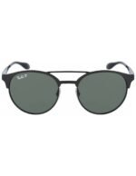 Anteojos Lentes de Sol Ray Ban Classic Rb3545 Polarizado Negro Mate/Verde 51-20
