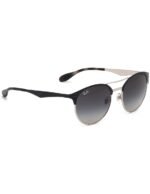 Anteojos Lentes de Sol Ray Ban Classic RB3545 Degrade negro/gris plateado 51-20 - Imagen 4
