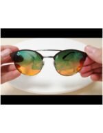 Anteojos Lentes de Sol Ray Ban Classic RB3545 Degrade marrón mate/naranja 51-20 - Imagen 8