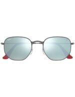 Anteojos Lentes de Sol Ray Ban Scuderia Ferrari RB3548NM F00130 51-21 - Imagen 2