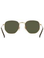 Anteojos Lentes de Sol Ray Ban Hexagonal RB3548N Espejo dorado/plateado 51-21 - Imagen 3