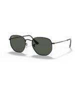 Anteojos Lentes de Sol Ray Ban Hexagonal Rb3548N Negro/Verde Polarizado 51-21