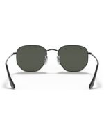 Anteojos Lentes de Sol Ray Ban Hexagonal Rb3548N Negro/Verde Polarizado 51-21 - Imagen 4