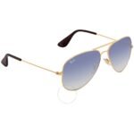Anteojos Lentes de Sol Ray Ban Classic RB3558 001/19 58-14 Degrade dorado/azul