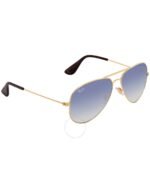 Anteojos Lentes de Sol Ray Ban Classic RB3558 001/19 58-14 Degrade dorado/azul