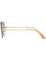 Anteojos Lentes de Sol Ray Ban Classic RB3558 001/19 58-14 Degrade dorado/azul - Imagen 5