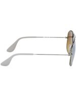 Anteojos Lentes de Sol Ray Ban Classic RB3558 004/B8 58-14 Degrade plata/plata - Imagen 4