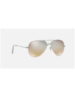 Anteojos Lentes de Sol Ray Ban Classic RB3558 004/B8 58-14 Degrade plata/plata - Imagen 8