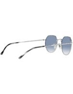 Anteojos Lentes de Sol Ray Ban Jack RB3565 0033F 53-20 Degrade plateado/azul - Imagen 4