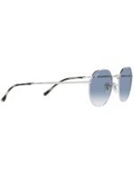Anteojos Lentes de Sol Ray Ban Jack RB3565 0033F 53-20 Degrade plateado/azul - Imagen 8