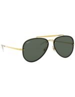 Anteojos Lentes de Sol Ray Ban Blaze Aviator RB3584N Clásico dorado/verde 61-13 - Imagen 3