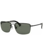 Anteojos Lentes de Sol Ray Ban Classic RB3607 002/71 61 Clásico negro/verde - Imagen 3