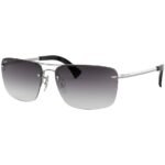 Anteojos Lentes de Sol Ray Ban Classic RB3607 003/8G 61 Degradado plateado/gris