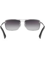 Anteojos Lentes de Sol Ray Ban Classic RB3607 003/8G 61 Degradado plateado/gris - Imagen 4
