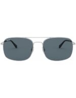Anteojos Lentes de Sol Ray Ban Classic RB3611 003/R5 60-18 Plata/Gris Azul