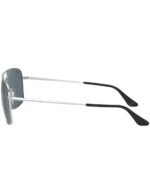 Anteojos Lentes de Sol Ray Ban Classic RB3611 003/R5 60-18 Plata/Gris Azul - Imagen 3