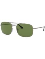 Anteojos Lentes de Sol Ray Ban Classic Rb3611 Polarizado Gris/Metal Mate 60-18 - Imagen 2