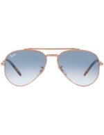 Anteojos Lentes de Sol Ray Ban New Aviator RB3625 Oro rosa/Degrade azul 58-14 - Imagen 4