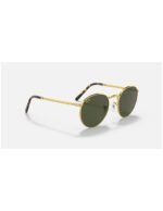 Anteojos Lentes de Sol Ray Ban New Round RB3637 Clásico dorado/verde 53-21 - Imagen 6