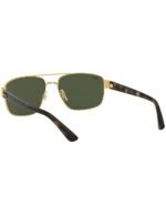 Anteojos Lentes de Sol Ray Ban Classic RB3663 00131 60-17 Clásico dorado/verde - Imagen 5