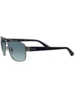 Anteojos Lentes de Sol Ray Ban Classic RB3663 Metal de cañón/Degrade azul 60-17 - Imagen 3