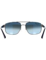 Anteojos Lentes de Sol Ray Ban Classic RB3663 Metal de cañón/Degrade azul 60-17 - Imagen 5