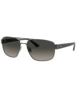 Anteojos Lentes de Sol Ray Ban Classic RB3663 Metal de cañón/Degrade gris 60-17