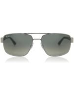 Anteojos Lentes de Sol Ray Ban Classic RB3663 Metal de cañón/Degrade gris 60-17 - Imagen 3