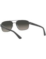 Anteojos Lentes de Sol Ray Ban Classic RB3663 Metal de cañón/Degrade gris 60-17 - Imagen 6