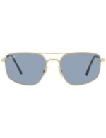 Anteojos Lentes de Sol Ray Ban Classic RB3666 00162 56 Dorado/Azul - Imagen 2