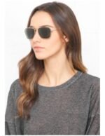 Anteojos Lentes de Sol Ray Ban Classic RB3666 00231 56 Negro/Verde - Imagen 4