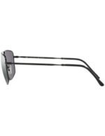Anteojos Lentes de Sol Ray Ban Classic Rb3666 002K3 56 Negro/Plata Polarizado - Imagen 4