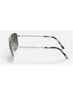 Anteojos Lentes de Sol Ray Ban Classic RB3666 00371 56 Plata/gris oscuro - Imagen 4