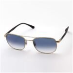 Anteojos Lentes de Sol Ray Ban Classic RB3670 0013F 54-19 Degradado dorado/azul