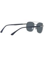 Anteojos Lentes de Sol Ray Ban Classic RB3670 Clásico gris azulado/metal 54-19 - Imagen 4