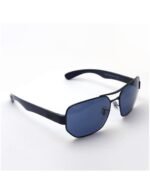 Anteojos Lentes de Sol Ray Ban Classic RB3672 00280 60-17 Negro/Azul oscuro - Imagen 3