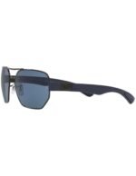 Anteojos Lentes de Sol Ray Ban Classic RB3672 00280 60-17 Negro/Azul oscuro - Imagen 6