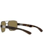 Anteojos Lentes de Sol Ray Ban Classic RB3672 00473 60-17 Gris metalizado - Imagen 6