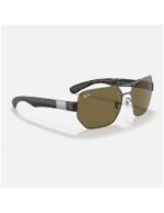 Anteojos Lentes de Sol Ray Ban Classic RB3672 00473 60-17 Gris metalizado - Imagen 8