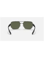 Anteojos Lentes de Sol Ray Ban Polarizado Classic Rb3672 0049A 60-17 - Imagen 5