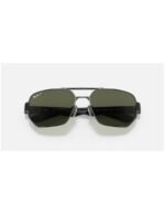 Anteojos Lentes de Sol Ray Ban Polarizado Classic Rb3672 0049A 60-17 - Imagen 6