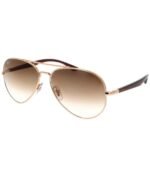 Anteojos Lentes de Sol Ray Ban Aviator RB3675 Dorado/Degrade marrón  58-14