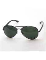 Anteojos Lentes de Sol Ray Ban Aviator RB3675 00231 58-14 Clásico negro/verde