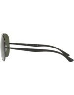 Anteojos Lentes de Sol Ray Ban Aviator RB3675 00231 58-14 Clásico negro/verde - Imagen 3