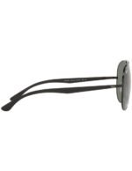 Anteojos Lentes de Sol Ray Ban Aviator Rb3675 002 58-14 Negro/Verde Polarizado - Imagen 4
