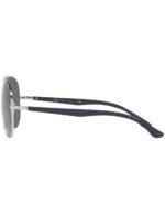 Anteojos Lentes de Sol Ray Ban Aviator RB3675 003B1 58-14 Plata/gris oscuro - Imagen 2
