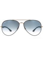 Anteojos Lentes de Sol Ray Ban Aviator RB3675 90003F 58-14 - Imagen 2