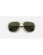 Anteojos Lentes de Sol Ray Ban Classic RB3683 00131 56-15 Clásico dorado/verde - Imagen 6