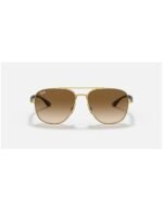 Anteojos Lentes de Sol Ray Ban Classic RB3683 00151 56-15 Clásico marrón/dorado - Imagen 2