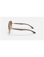 Anteojos Lentes de Sol Ray Ban Classic RB3683 00151 56-15 Clásico marrón/dorado - Imagen 3